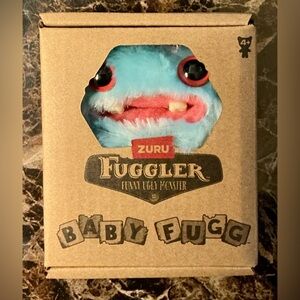 ZURU Fuggler Baby Fugg Blue Stuffed Monster Plush